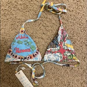 Frankies Bikinis Top NWT